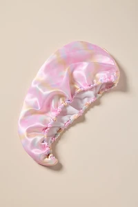 Tie Dye Quick Dry Satin Hair Towel