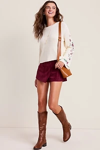 Tammy Floral Embroidered Sweater