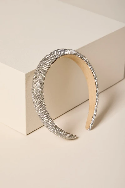 Phoebe Rhinestone Puffy Headband