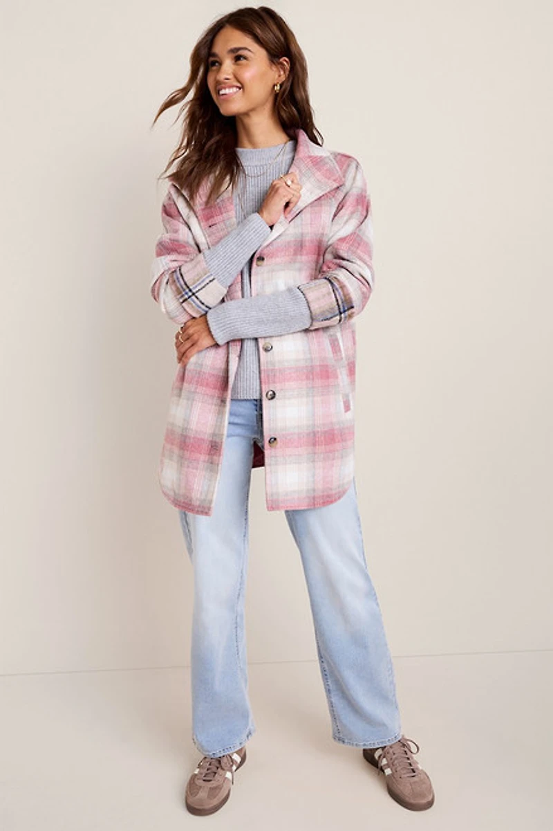 Kate Plaid Shacket