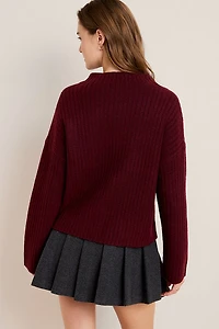 Lindsay Mock Neck Sweater