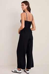 Lenora Foldover Trim Jumpsuit
