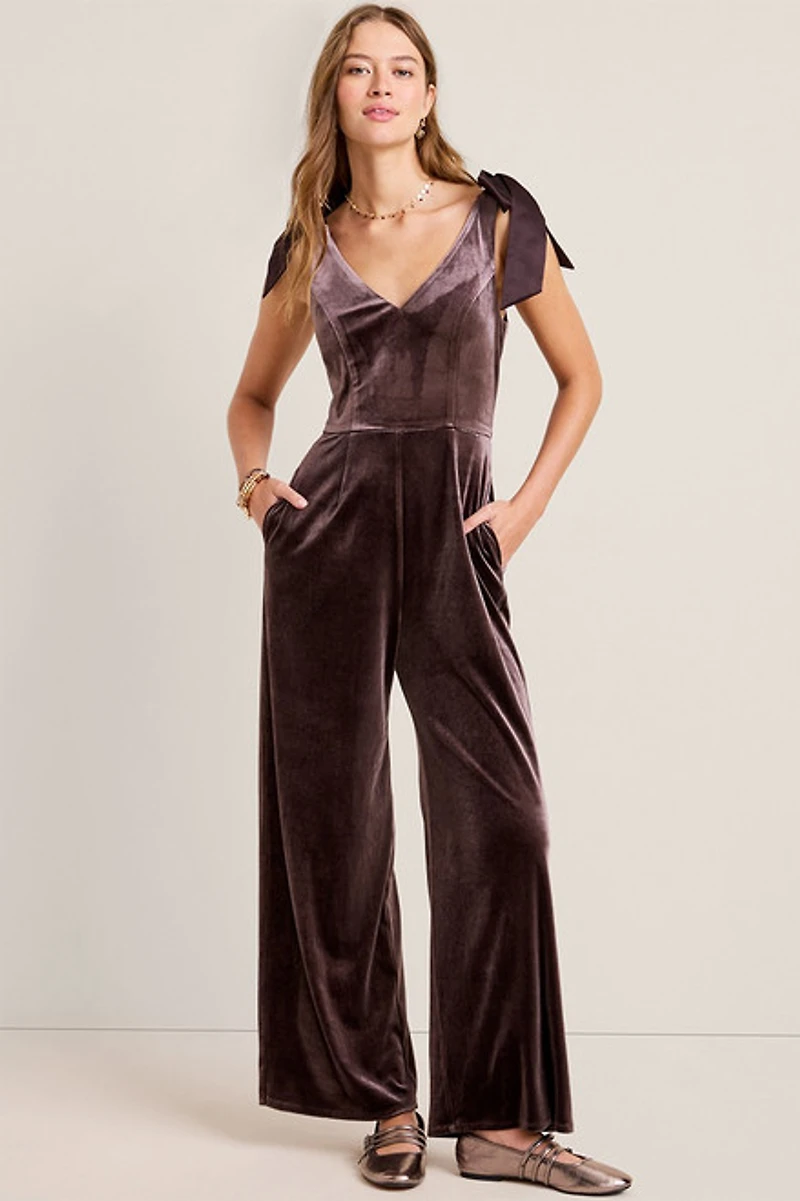 Laura Velvet Jumpsuit