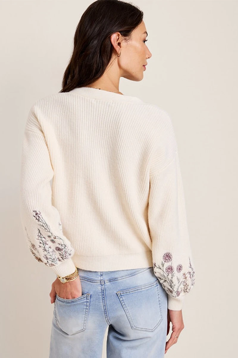 Rebecca Floral Button Down Cardigan