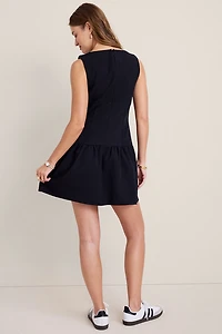 Christie Drop Waist Mini Dress