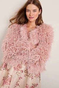 Ava Faux Fur Shaggy Jacket