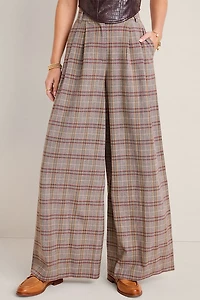 Taylor Plaid Trouser Pant