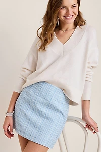 Chloe Tweed Mini Skirt