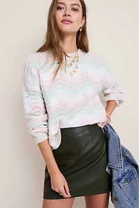 Sienna Faux Leather Mini Skirt