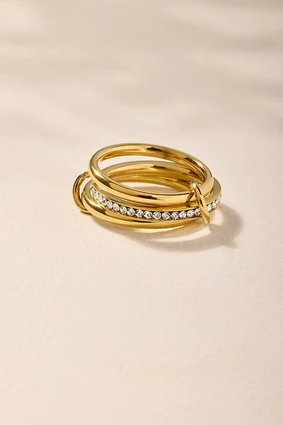 Cara Stainless Steel Interlocked Ring