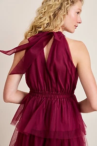 Eleanor Tiered Tulle Maxi Dress