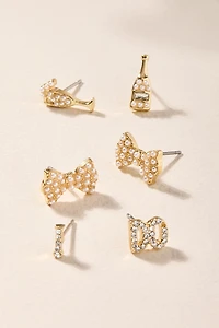 I Do Stud Earring Set