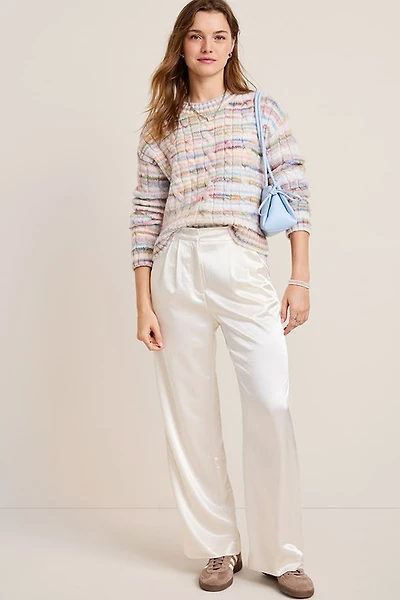 Courtney Satin Trouser Pants