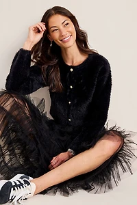 Rachael Tiered Tulle Maxi Skirt