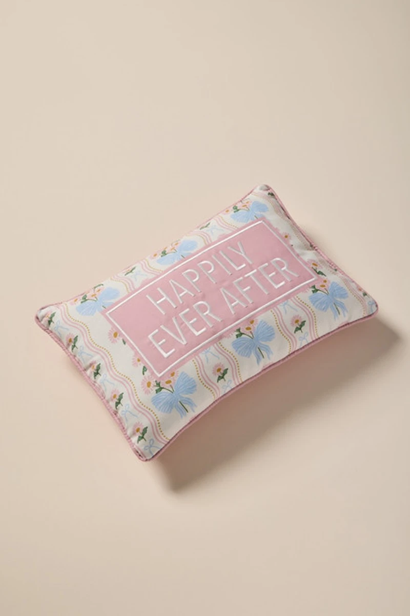 Happily Ever After Throw Pillow