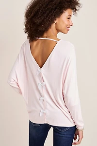 Eva Bow Back Dolman Top