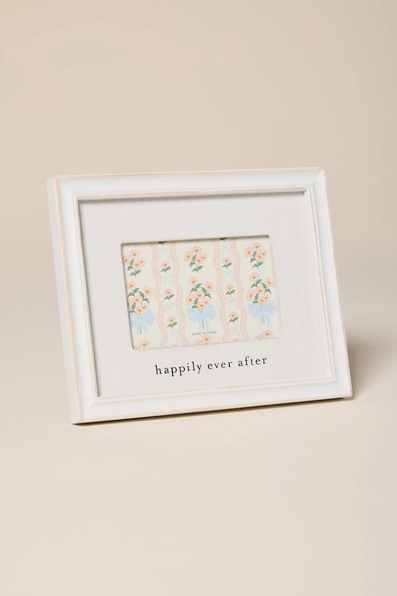 Happily Ever After Picture Frame