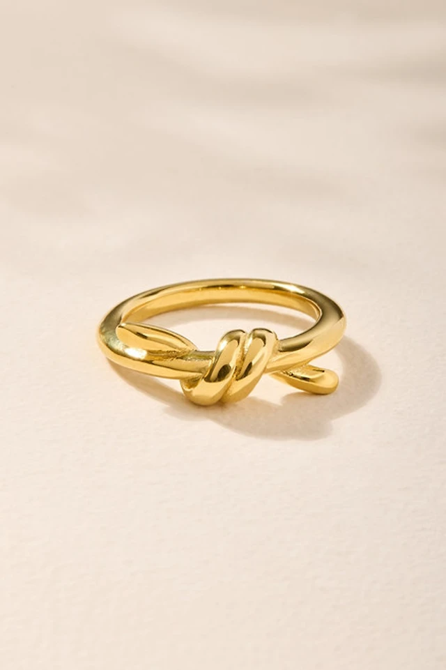 Mary Stainless Steel Knot Ring