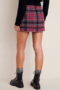 Riley Plaid Mini Skirt