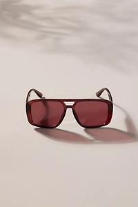 Eliza Oversized Aviator Sunglasses