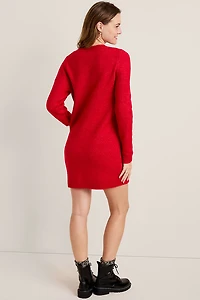 Merry Holiday Sweater Dress