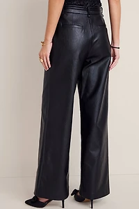 Laura Faux Leather Pants