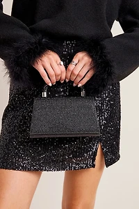 Nadia Feather Cuff Sweater