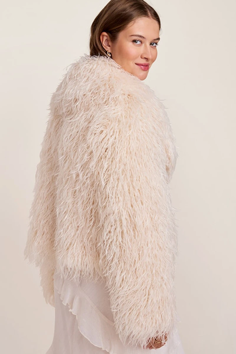 Mandy Shaggy Faux Fur Jacket
