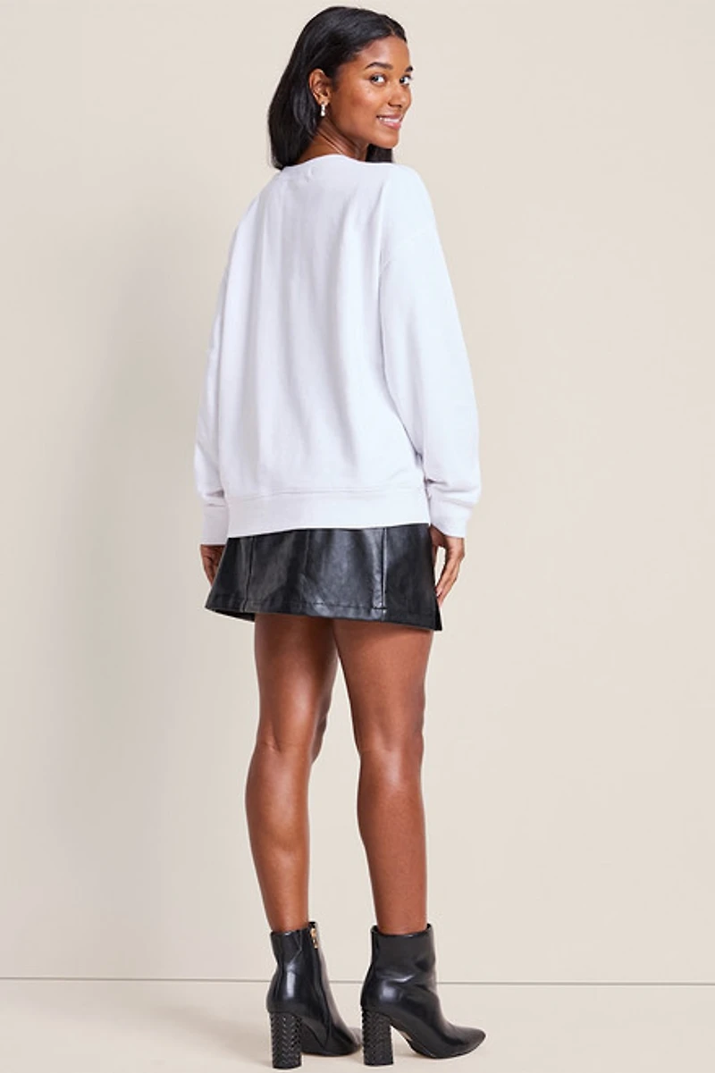 Tinsel And Tinis Graphic Sweatshirt