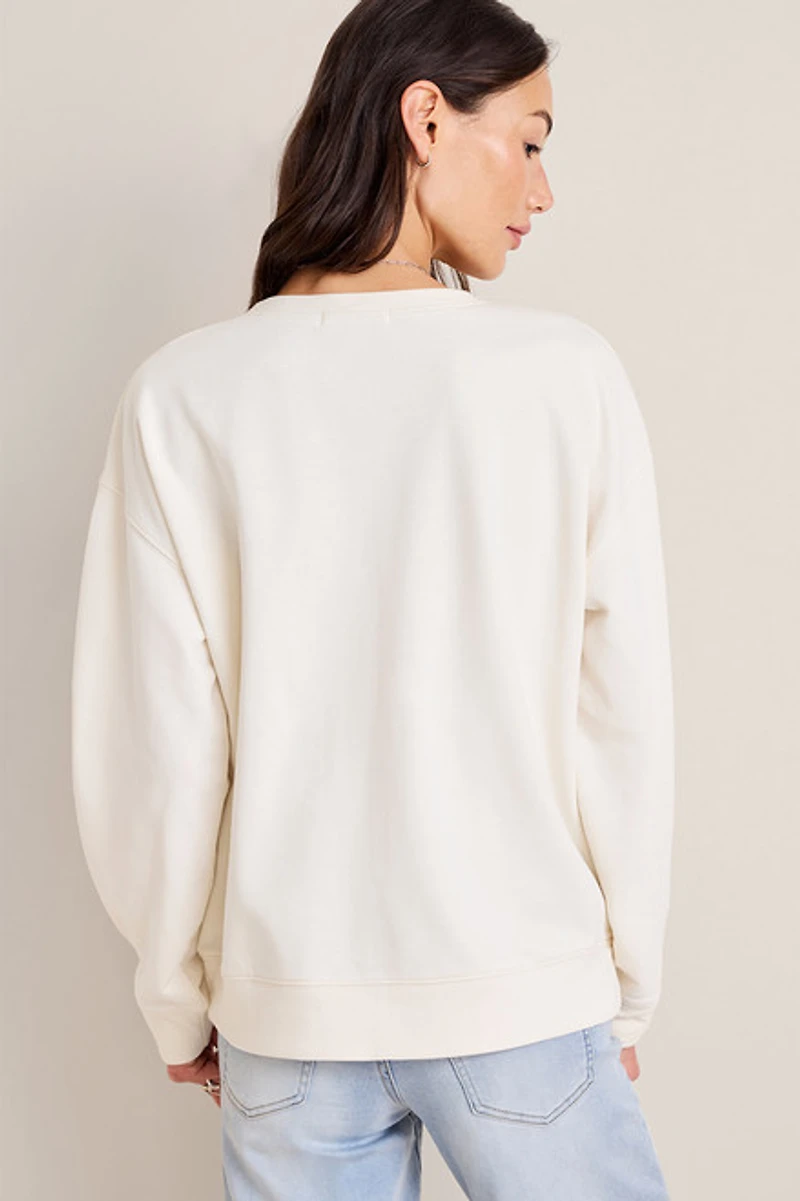 Gingerbread Martini Graphic Sweatshirt