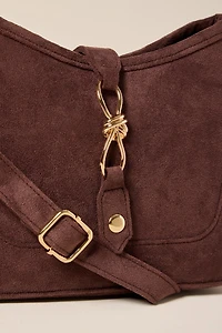 Julie Mini Suede Satchel Handbag