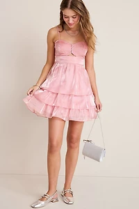 Aubrey Tiered Mini Dress