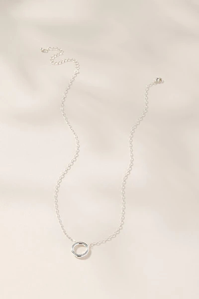 Cluster Charm Necklace Base Silver