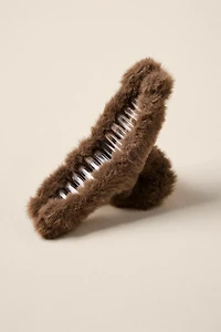 Rosa Faux Fur Hair Claw