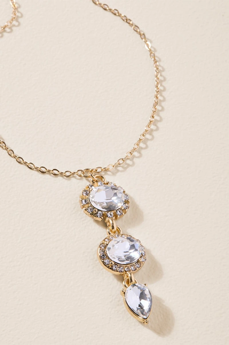 Dorothy Adjustable Long Pendant Necklace