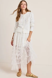 Melanie Floral Embellished Cardigan