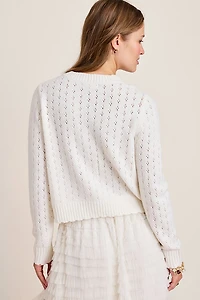 Melanie Floral Embellished Cardigan