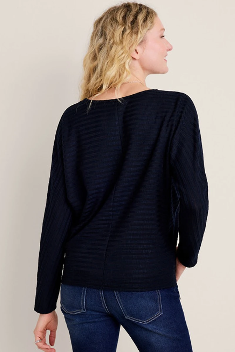 Marie Rib Knit Dolman Top
