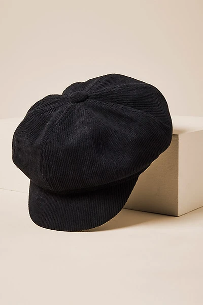 Ann Corduroy Cabbie Hat