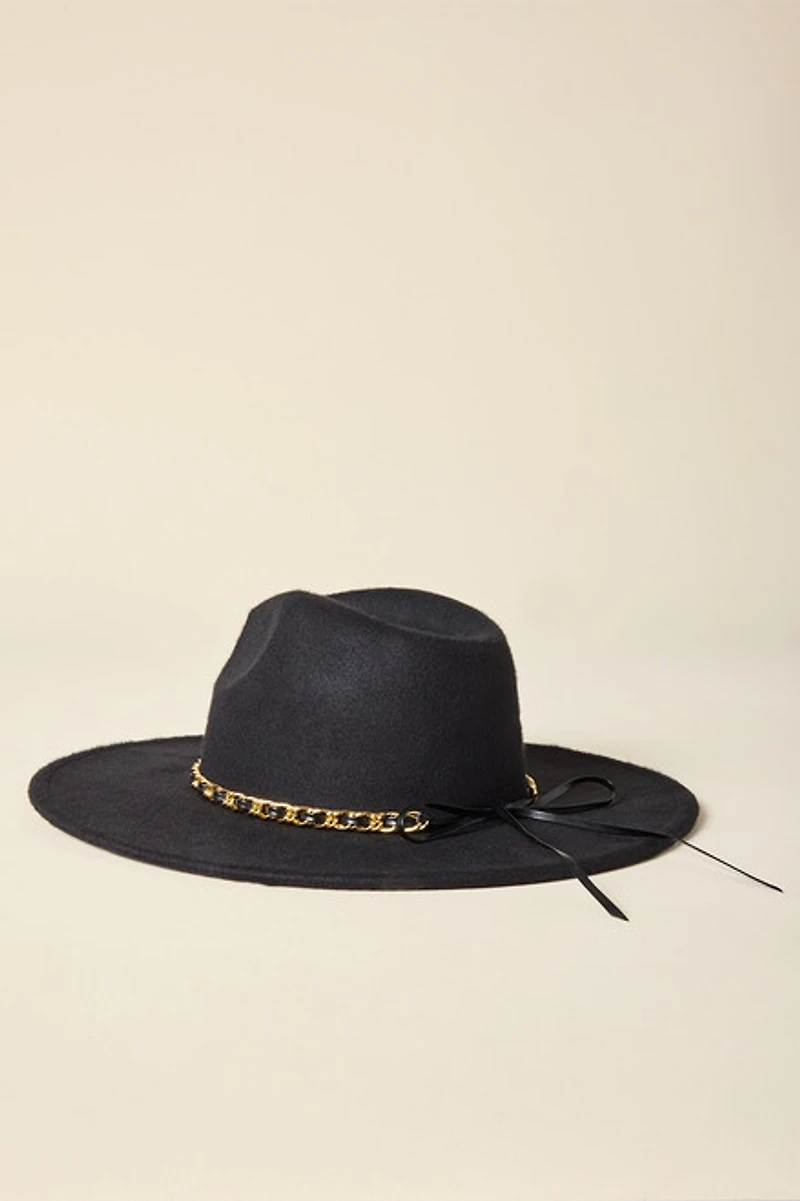 Anne Braided Chain Panama Hat