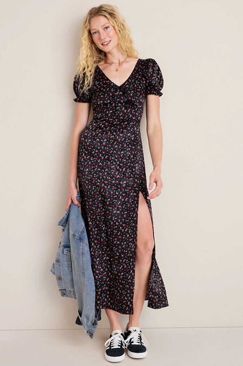 Mia Ditsy Floral Midi Dress