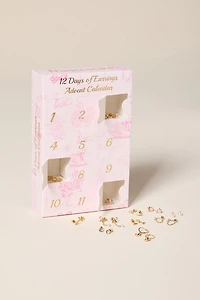 12 Days of Gold Earrings Advent Calendar