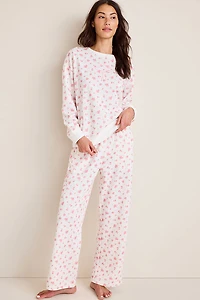 Jen Pink Floral Sweatshirt