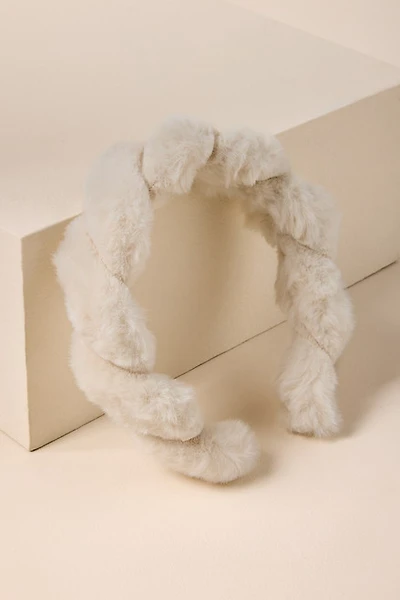 Autumn Twisted Fuzzy Spa Headband