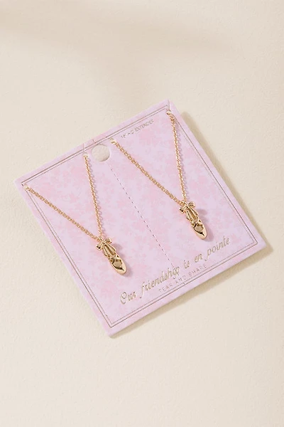 Ballet Besties Friendship Necklace Set