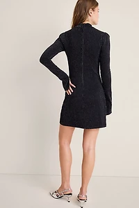 Mona Glitter Knit Mini Dress