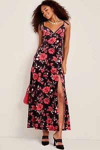 Lolla Floral Velvet Maxi Dress