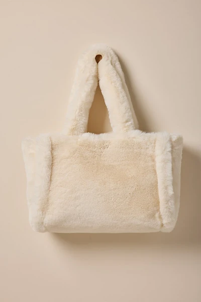 Nora Faux Fur Tote Bag