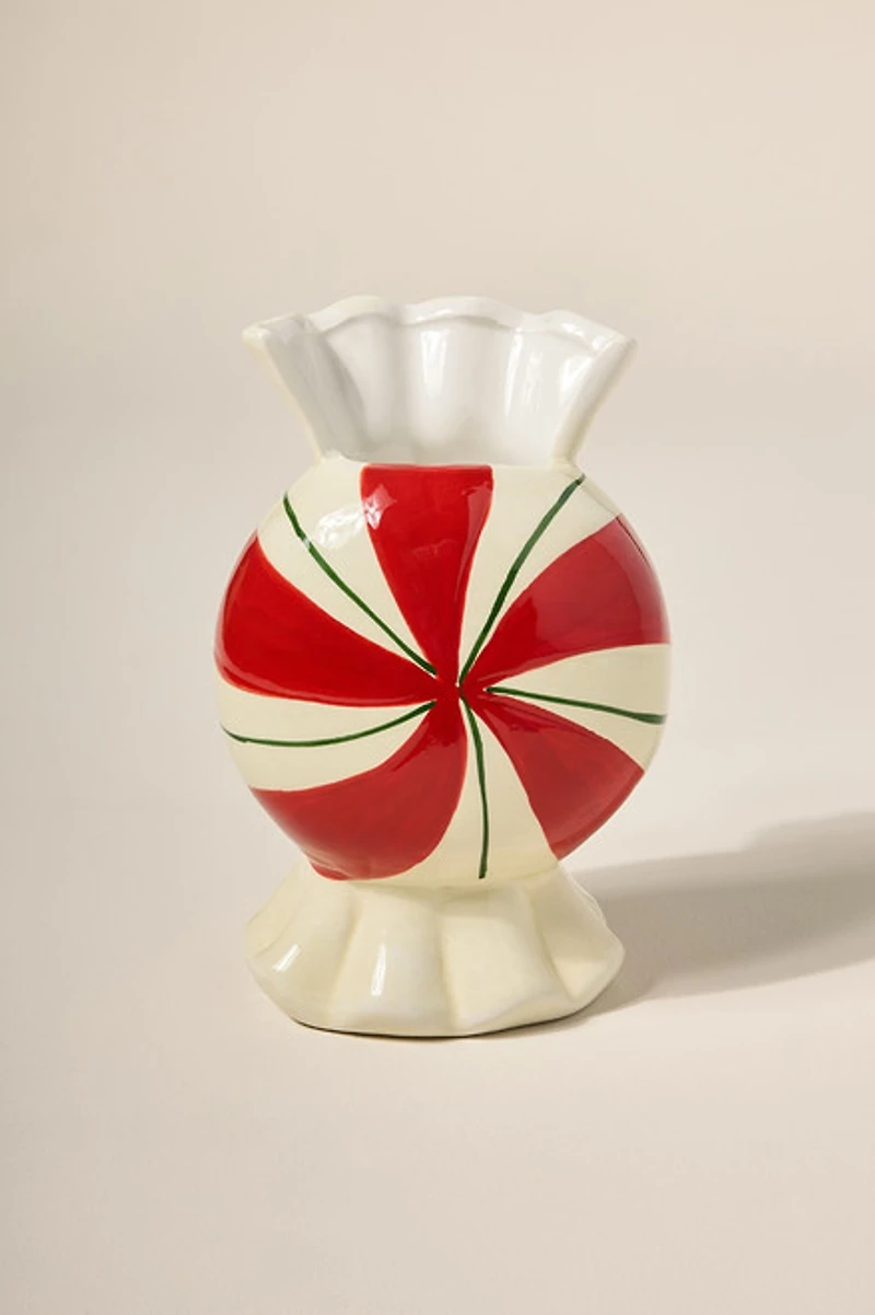 DW Home Peppermint Candy Candle Jar 10oz