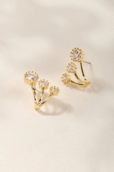 Isabella Crystal Crawler Earrings